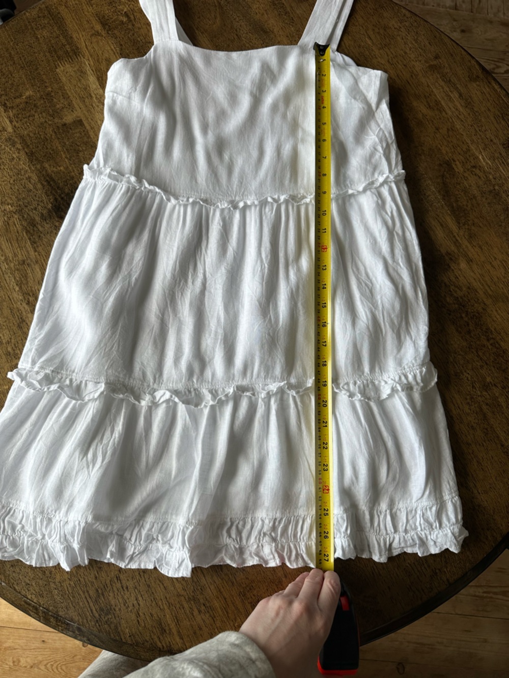 Rails White Ruffle Tiered Mini Dress - Picture 11 of 13